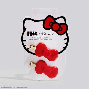 Kitsch Hello Kitty Red Creaseless Hair Clips